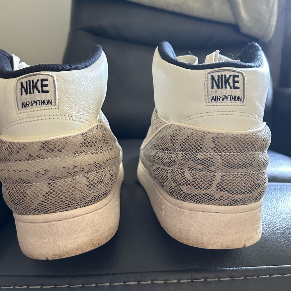 Nike Gray and White Sneakers